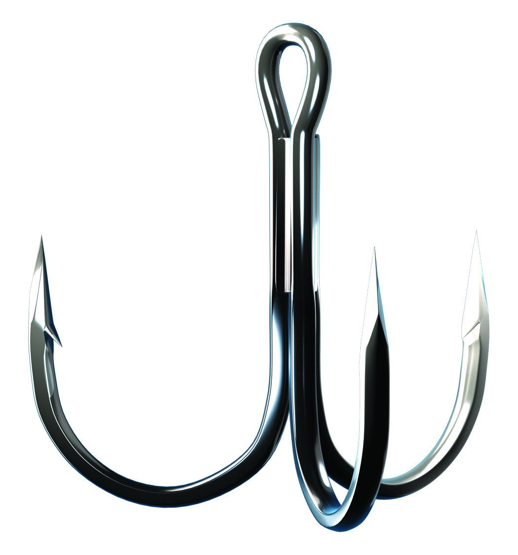Fishing Hook 3551 Treble Fishing Hooks Classic Silver Super Needle Point Hook Treble Standard Strength Fishing Hooks Size 6//0 7//0 8//0 10//0