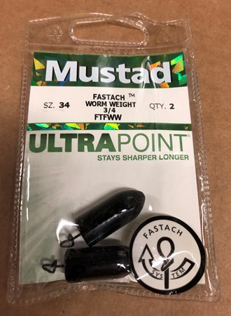 MUSTAD - FTFWW-3/4-BL-CTN