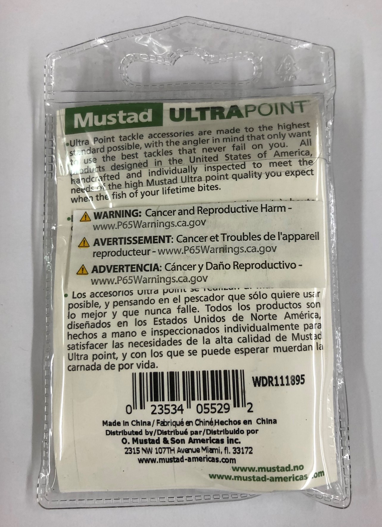 MUSTAD - FTFWW-1-BL-CTN