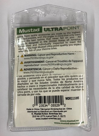 MUSTAD - FTFWW-3/4-BL-CTN