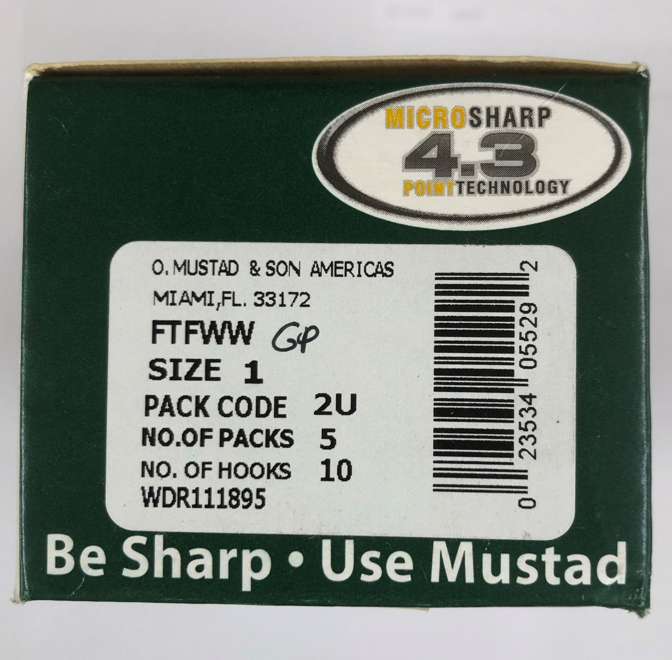 MUSTAD - FTFWW-1-GP-CTN